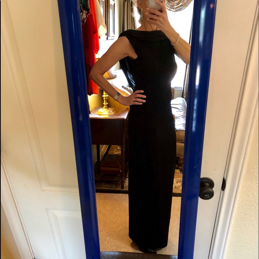 Lillie Rubin vintage gown with rhinestones, size M